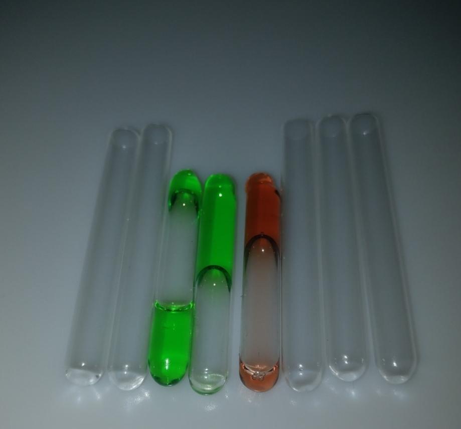 OD6.0mm testing kit glass tubes