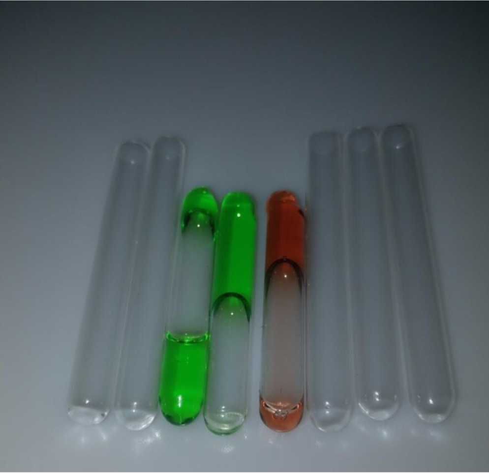 glass Ampoules for biological indicator testing kit 